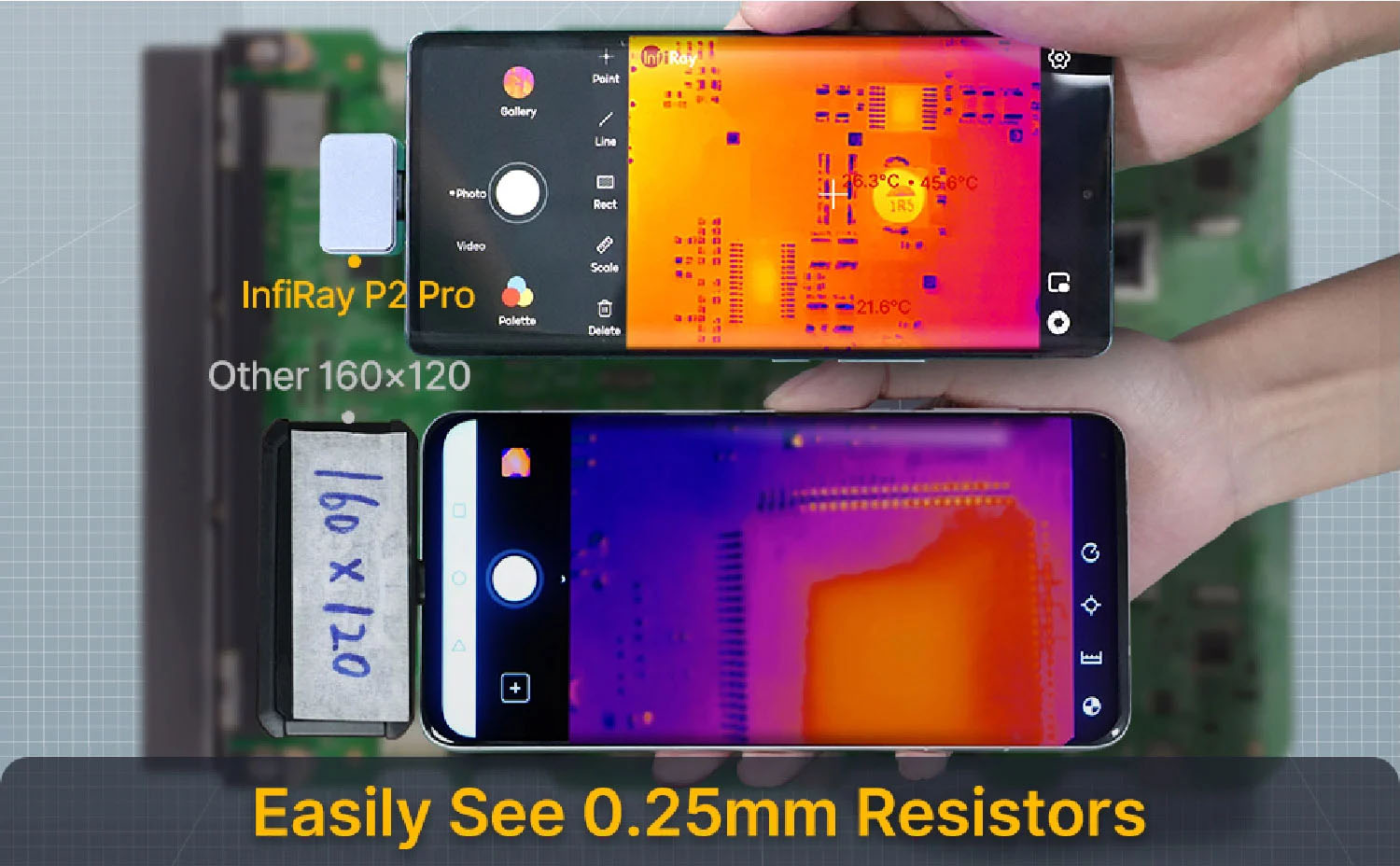 InfiRay P2 Pro World's Smallest Thermal Camera