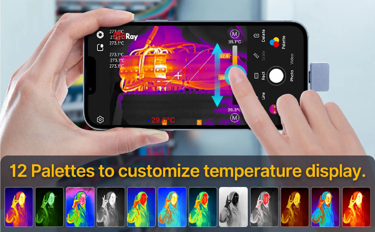 InfiRay P2 Pro World's Smallest Thermal Camera