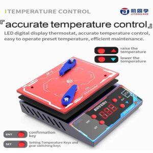 JTX JP-1 Universal Preheating Platform for Motherboard Planting Tin / Degumming / Laminated