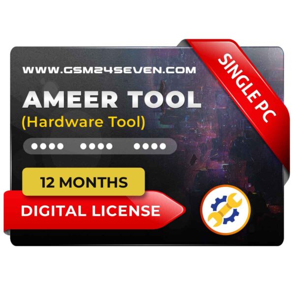 Ameer Tool (Hardware Tool) [1 PC - 12 Months] Digital License