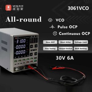 YCS 3061VCO 30V / 6A Adjustable Digital Display DC Power Supply with OCP Protection