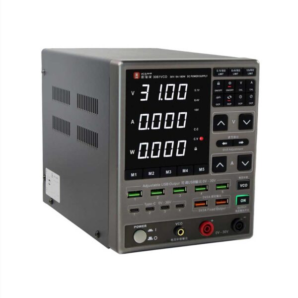 YCS 3061VCO 30V / 6A Adjustable Digital Display DC Power Supply with OCP Protection