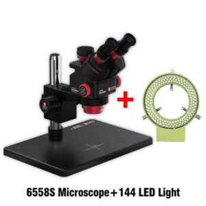 YCS 6558S Ultra HD Trinocular Microscope with Large Base
