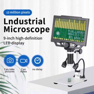1600x 9inch Portable LCD Digital Microscope