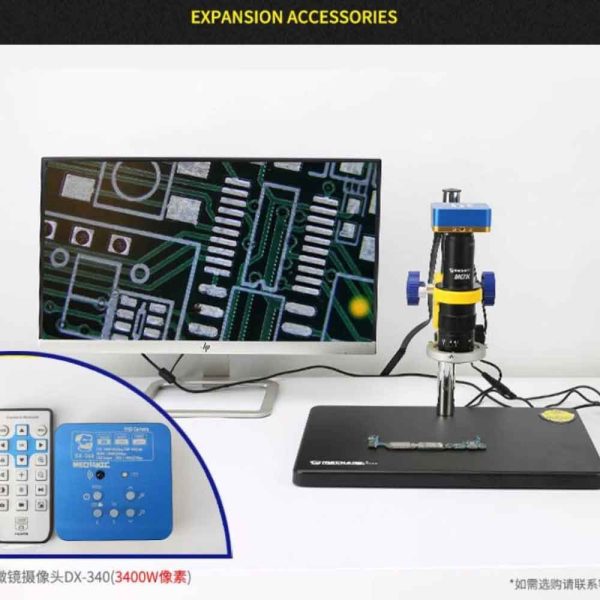 Mechanic MC75L-B3 Monocular 0.7-4.5X Continuous Zoom Single Cylinder Design Microscope With LED Light