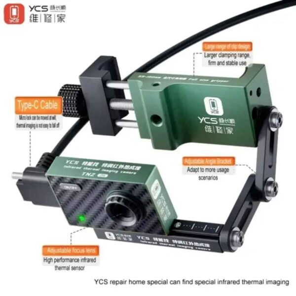 YCS TNZ Microscope Infrared Thermal Imaging Camera for Motherboard Rapid Detected