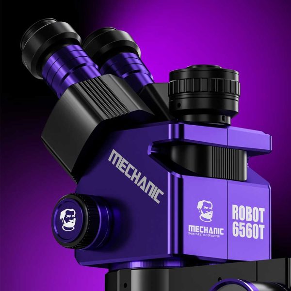 Mechanic Robot 6560T-B11 Trinocular Stereo Microscope