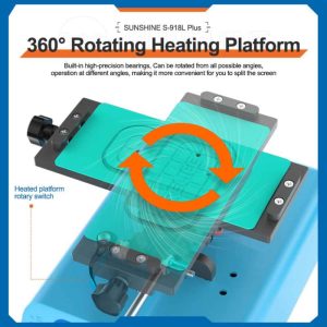 Sunshine S-918L Plus 7-in-1 360° Rotating Mobile Phone Edge Screen Heating Separator