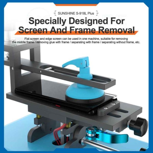 Sunshine S-918L Plus 7-in-1 360° Rotating Mobile Phone Edge Screen Heating Separator
