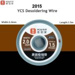 YCS 2015 Desoldering Wire 2.0mm – Strong Tin Absorbing Wire
