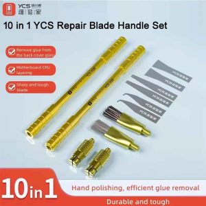 YCS-JGB 10-in-1 Glue Removal Blade with Handle Set