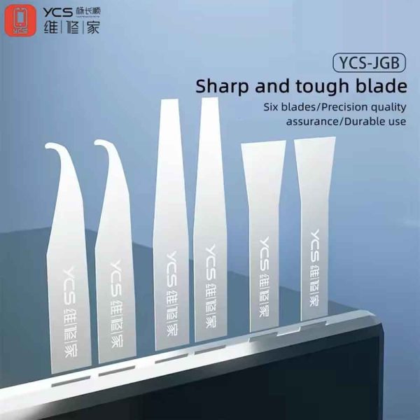 YCS-JGB 10-in-1 Glue Removal Blade with Handle Set