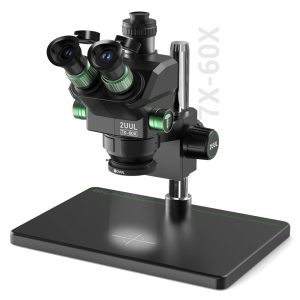 2UUL MC7060-A1 7–60X Trinocular Stereo Zoom Microscope